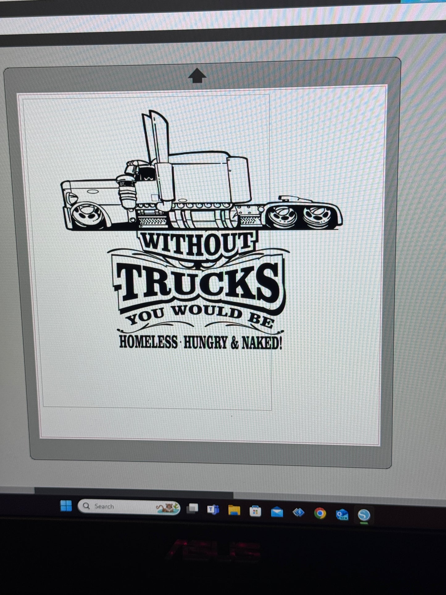 Without trucks Rollin coal